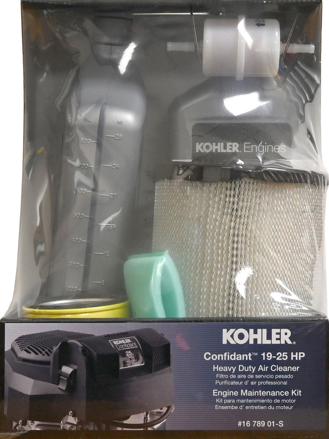 Kohler Engine Maintenance Kit - Confidant 19-25 HP (16 789 01-S)
