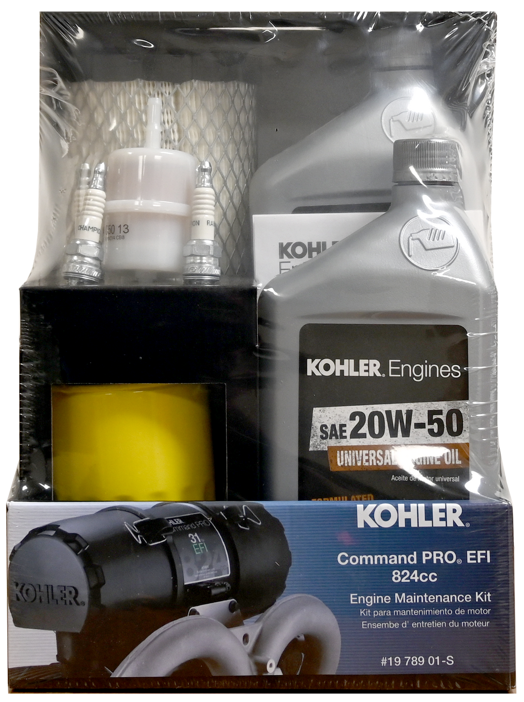 Kohler Engine Maintenance Kit - Command Pro EFI 824cc (19 789 01-S)