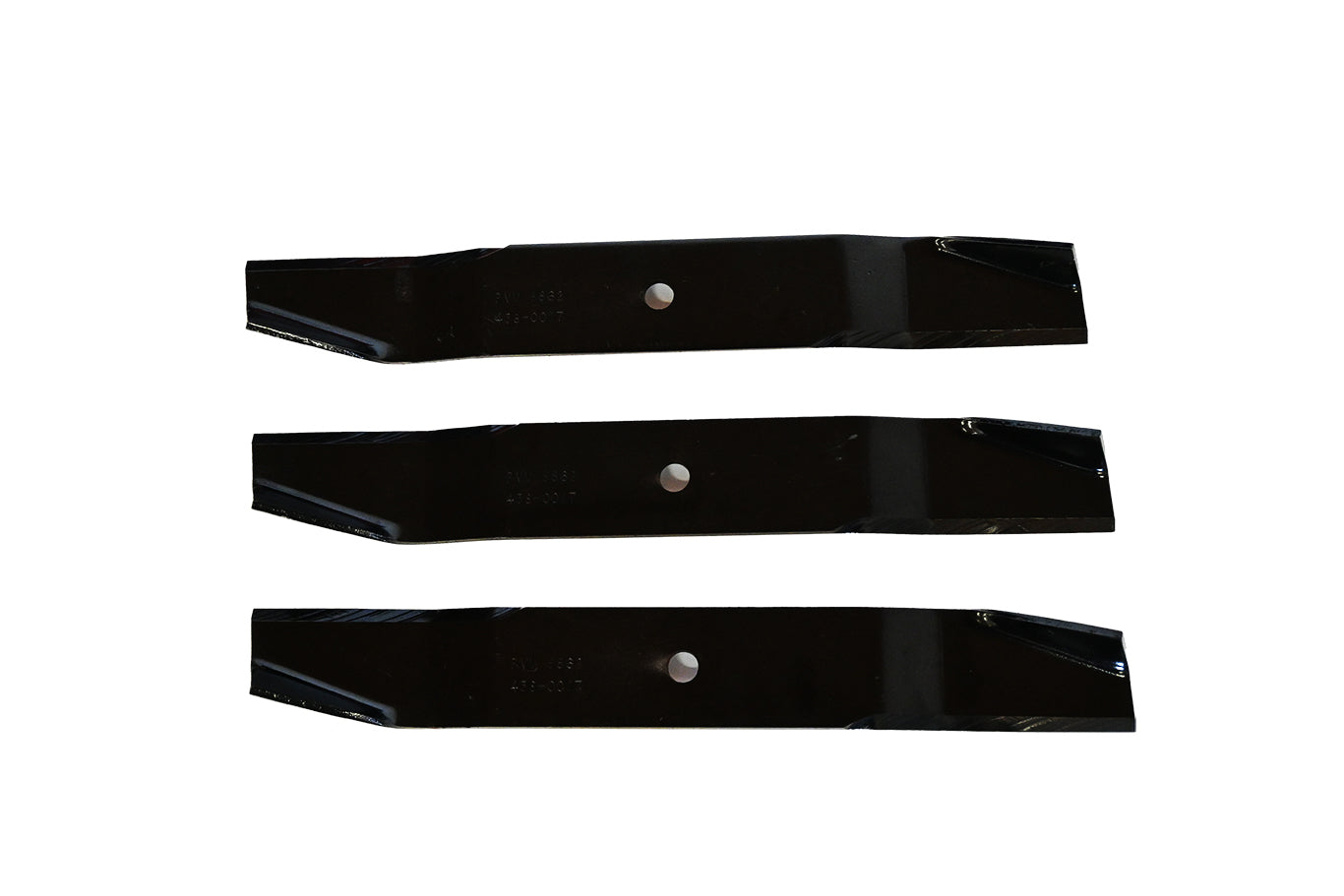 Ponte Taglio 3 Lame Nuove Per Tosaerba Spartan 54 – Modello 438-0001-00, Made In USA Ricambi Lame Spartan USA - Foto 5