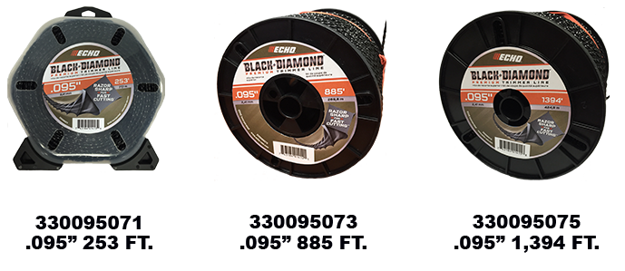 ECHO Black Diamond Trimmer Line