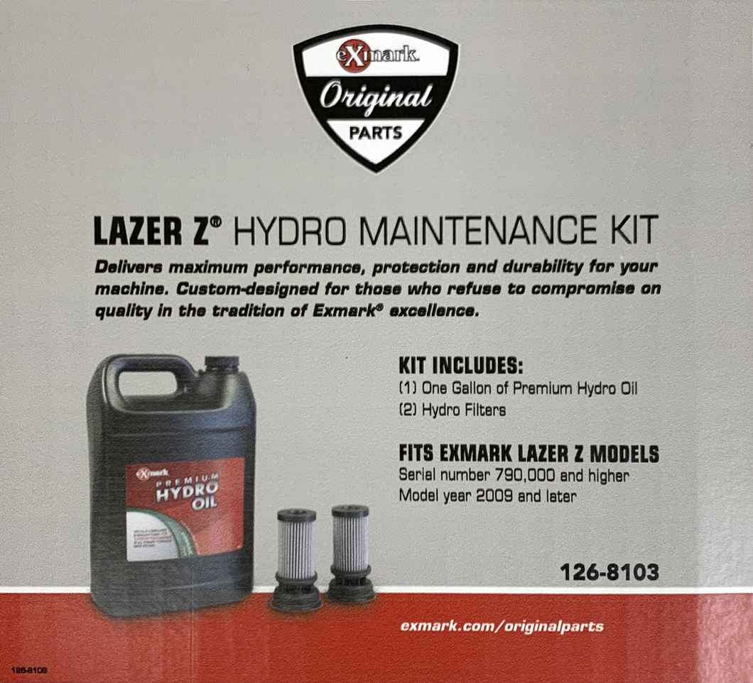 Exmark Lazer Z Hydro Maintenance Kit (126-8103)