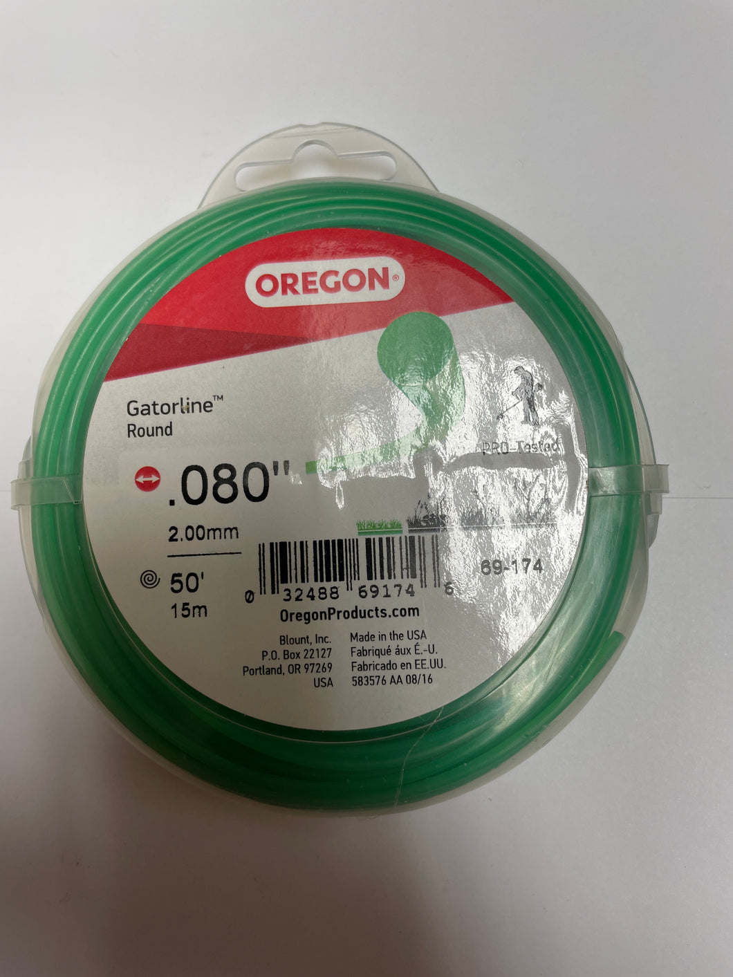 Oregon Gatorline Trimmer Line - .080